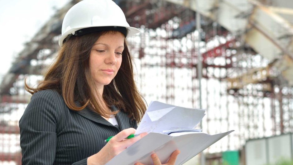 Foreman on a building site