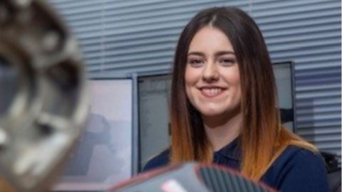 Amy Lauder is an Aerospace Apprentice at Leonardo